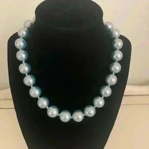 Carolee Chunky Faux Pearl Necklace